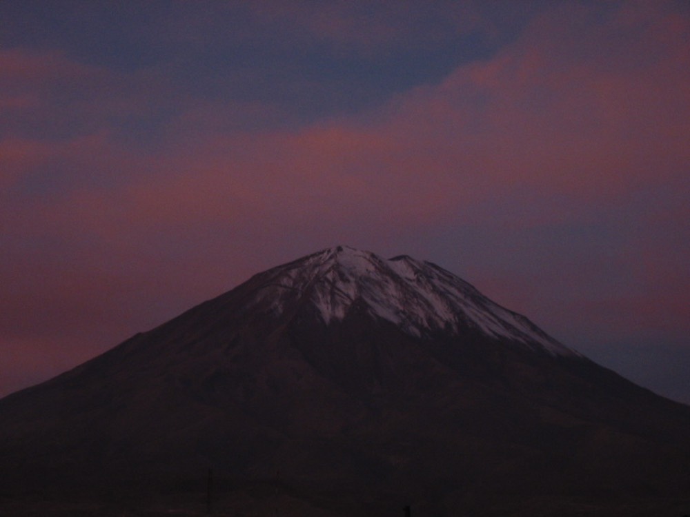 A002 Volcano from Arequipa