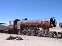 A054 Bolivia Uyuni - Train graveyard